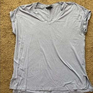 Banana Republic Soft Light Purple V-Neck Top